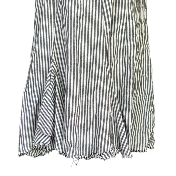 Tulip Womens Tunic Dress M Boho Peasant Lagenlook Sleeveless Geometric Stripes - Picture 2 of 10